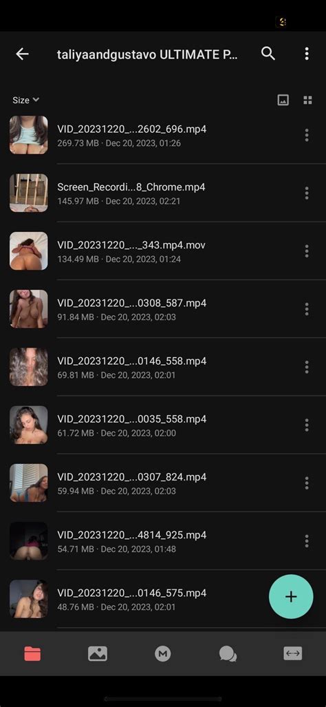 Taliyaandgustavo onlyfans folder updated only $5 dm me